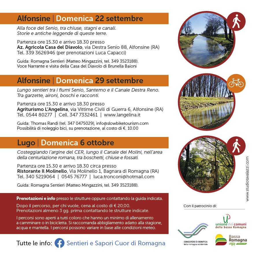 Ma chi l'ha detto che la #Romagna è solo mare e collina? Avete mai passeggiato in mezzo alla bellezza strappata all'acqua?
Ora, finalmente, lo si può fare in maniera guidata.
<a href="/cnaravenna/">CNA Ravenna</a> <a href="/AndreaLeggieri/">Andrea Leggieri</a> <a href="/MircoBagnari/">Mirco Bagnari</a> <a href="/collineromagna/">Sentieri e Sapori</a> <a href="/PasiPasilinna/">Andrea Pasi</a> <a href="/visit_er/">Visit Emilia Romagna</a> <a href="/destinromagna/">Destinazione Romagna</a>