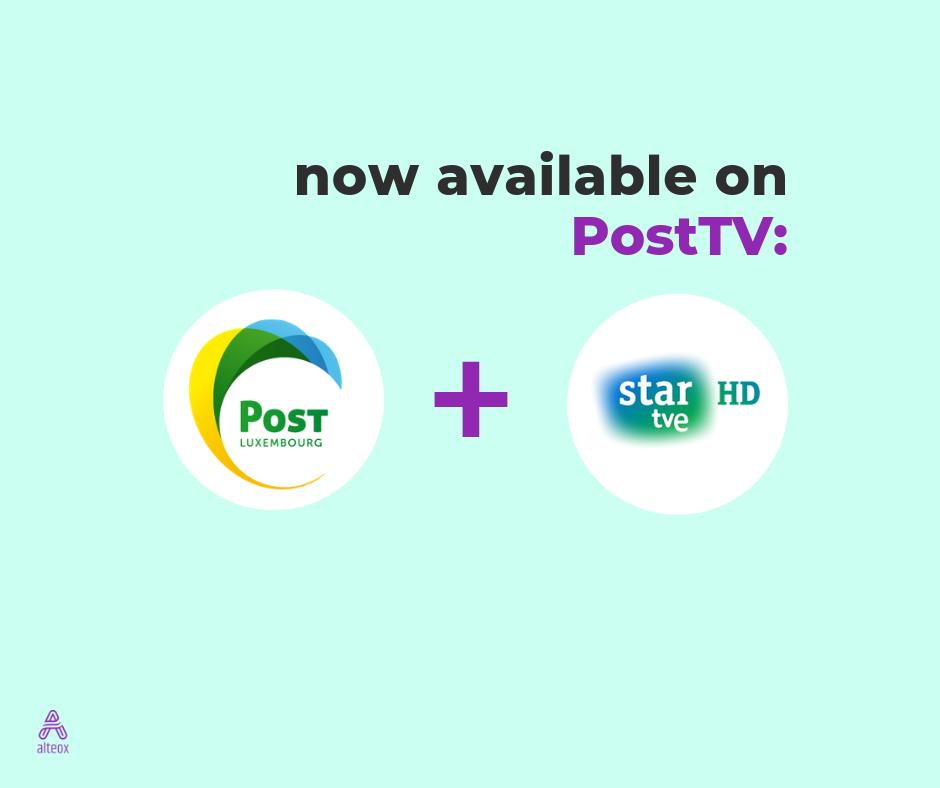 alteox_com's tweet photo. POST Luxembourg, in partnership with RTVE, is proud to launch the acclaimed high definition Spanish TV channel; Star HD. The Spanish channel by RTVE joins the expanding IPTV platform- PostTV https://t.co/y9vUkpJG0J https://t.co/bdGUPp9yNo