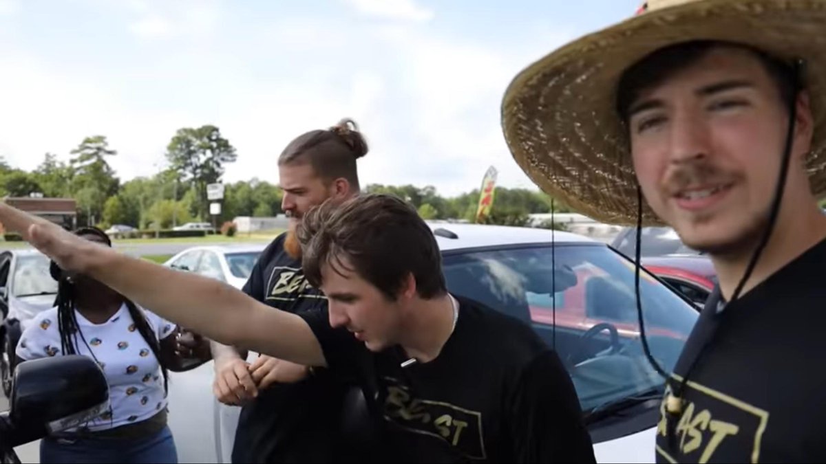 FretlFam's tweet photo. @MrBeastYT  I didn't think this would be allowed in a MrBeast video! https://t.co/eHtMk0hRlK