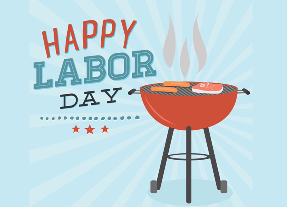 Wishing a safe and wonderful Labor Day! #HappyLaborDay