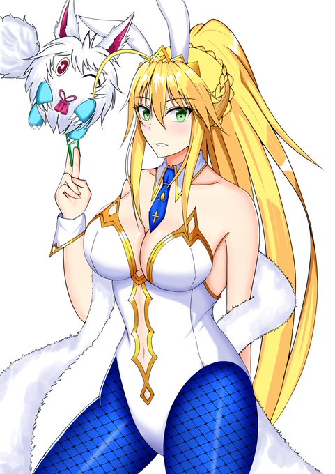 ※コラボ注意
ルーラーアルトリアとフォウ君+クリボー描いてみました
 #fgo
 #fateGO 