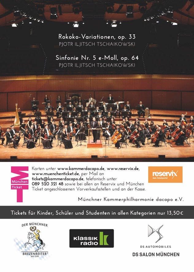 Wir starten am 11. September 2019 im #CarlOrffSaal im #GasteigMünchen mit einer #Tschaikowski-Gala mit dem #ShenzhenSymphonyOrchestra in die neue #Konzertsaison! 
Infos/Tickets: kammerdacapo.de/de/konzerte/ts…
#Restkarten #Saisonauftakt #Gastspiel