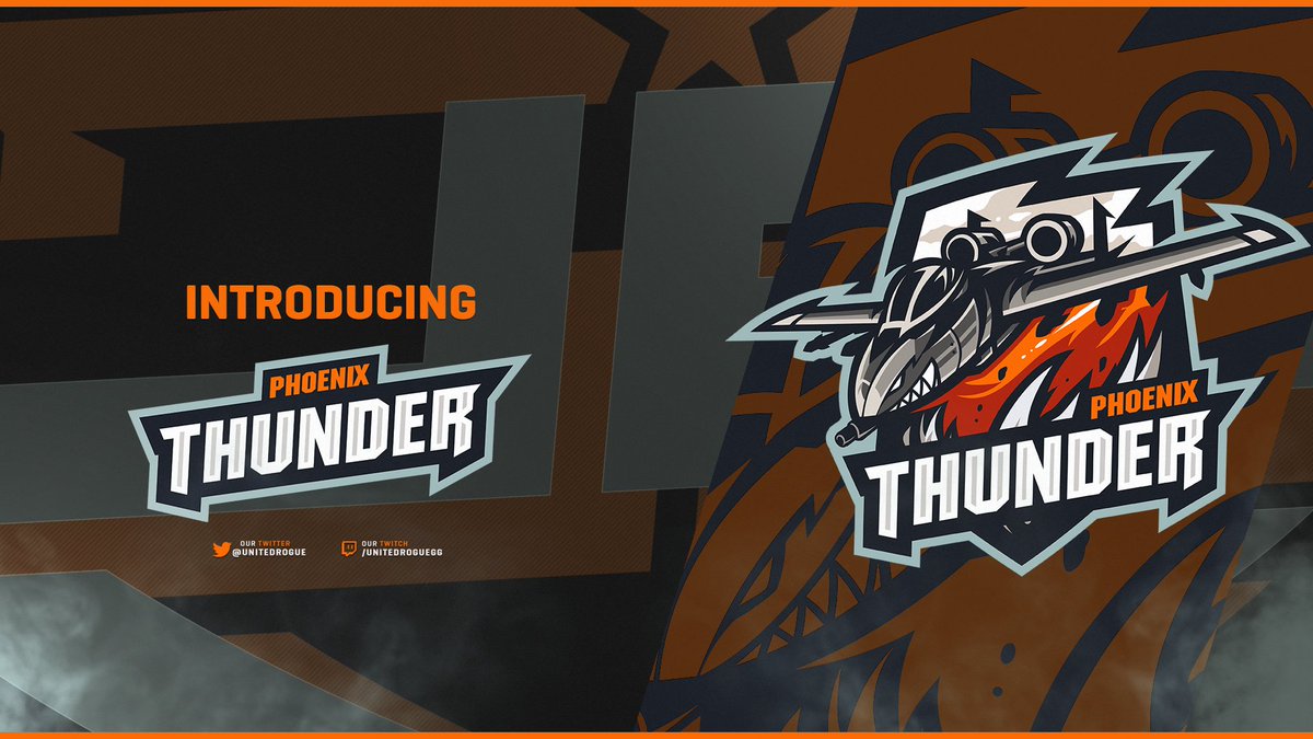 We are happy to introduce the rebrand of the Phoenix Thunder!

Custom made by <a href="/Premade/">Logos</a> x <a href="/atrhaz/">atrhz | アトラス</a>