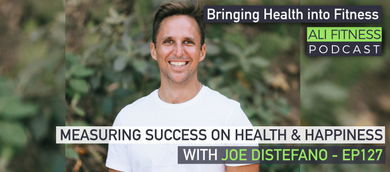 Ali Fitness Podcast EP127 - Measuring Success on the Health &amp; Happiness Scale with Joe DiStefano. Listen now at buff.ly/2zD3tNe and subscribe on iTunes buff.ly/2ROEVZI @coachjoedi