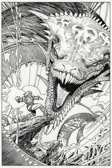 alanowbarnes's tweet photo. Happy Birthday, Walt Simonson!

When I find a creator who really inspires me I obsess on that person’s work for years. Walt was one of those guys for me. 

Bill Sienkiewicz once reviewed my work and he immediately recognized Walt’s influence on my work - major compliment! https://t.co/Ct22eqy5W9