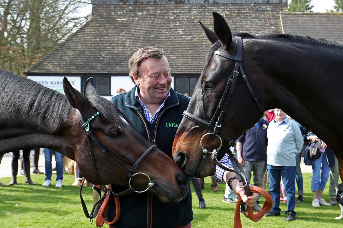 RacingBreaks's tweet photo. We are off to meet the legendary Nicky Henderson this Wednesday ahead of the new jumps season! 😍
🤔 Have you ever wanted to ask Nicky a question? Here is your chance!
📝 REPLY to this tweet with your question using #AskNicky and we will put the best ones to him!
#AskNicky https://t.co/pL9qbfl0Te