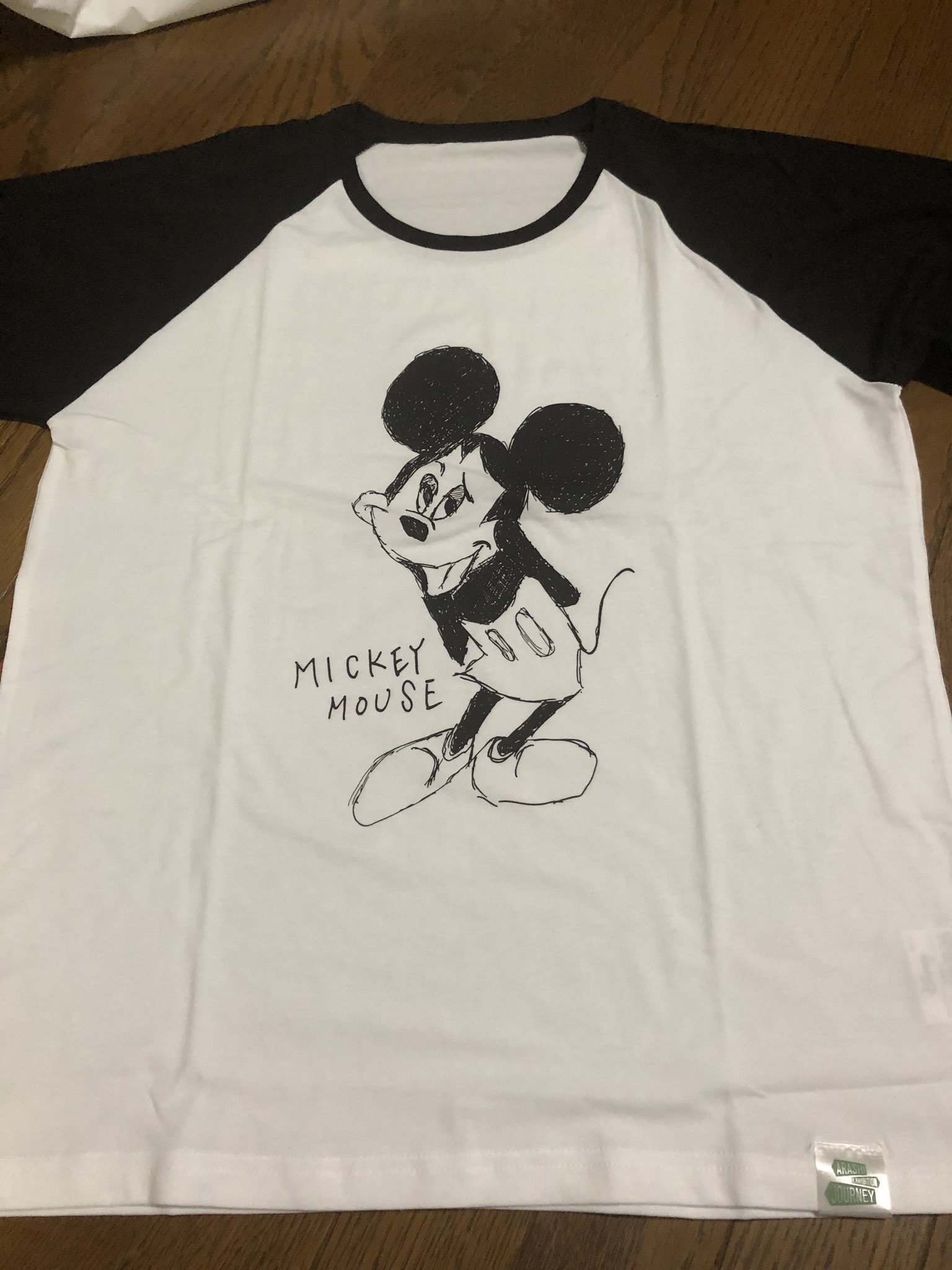 嵐嵐を旅する展覧会Tシャツセット 嵐 × Mickey Mouseコラボ