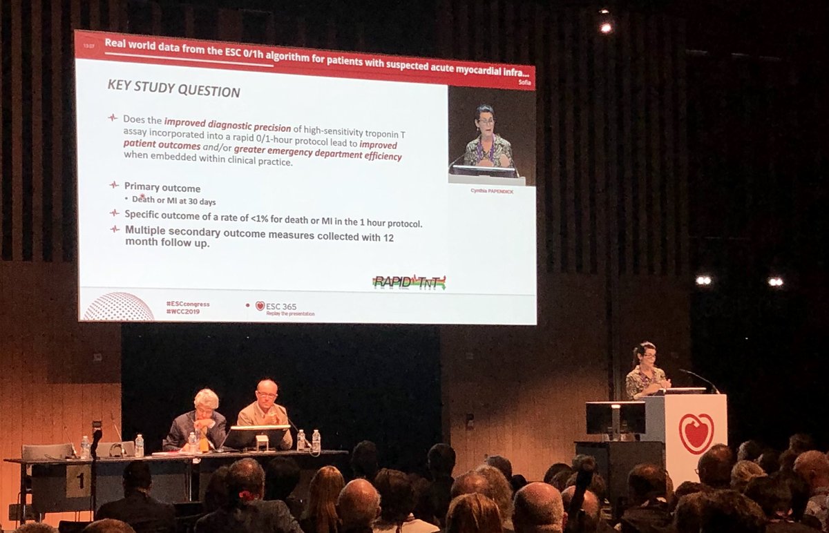 procardioforum's tweet photo. Cynthia Papendick shows us a short glimpse of what to expect in the LATE BREAKING session tomorrow: The outcome of the RAPID-TnT study. Stay tuned for more information @ahw8k @findersheart #ESCCongress #proCardioForum https://t.co/oScvmFOyCY