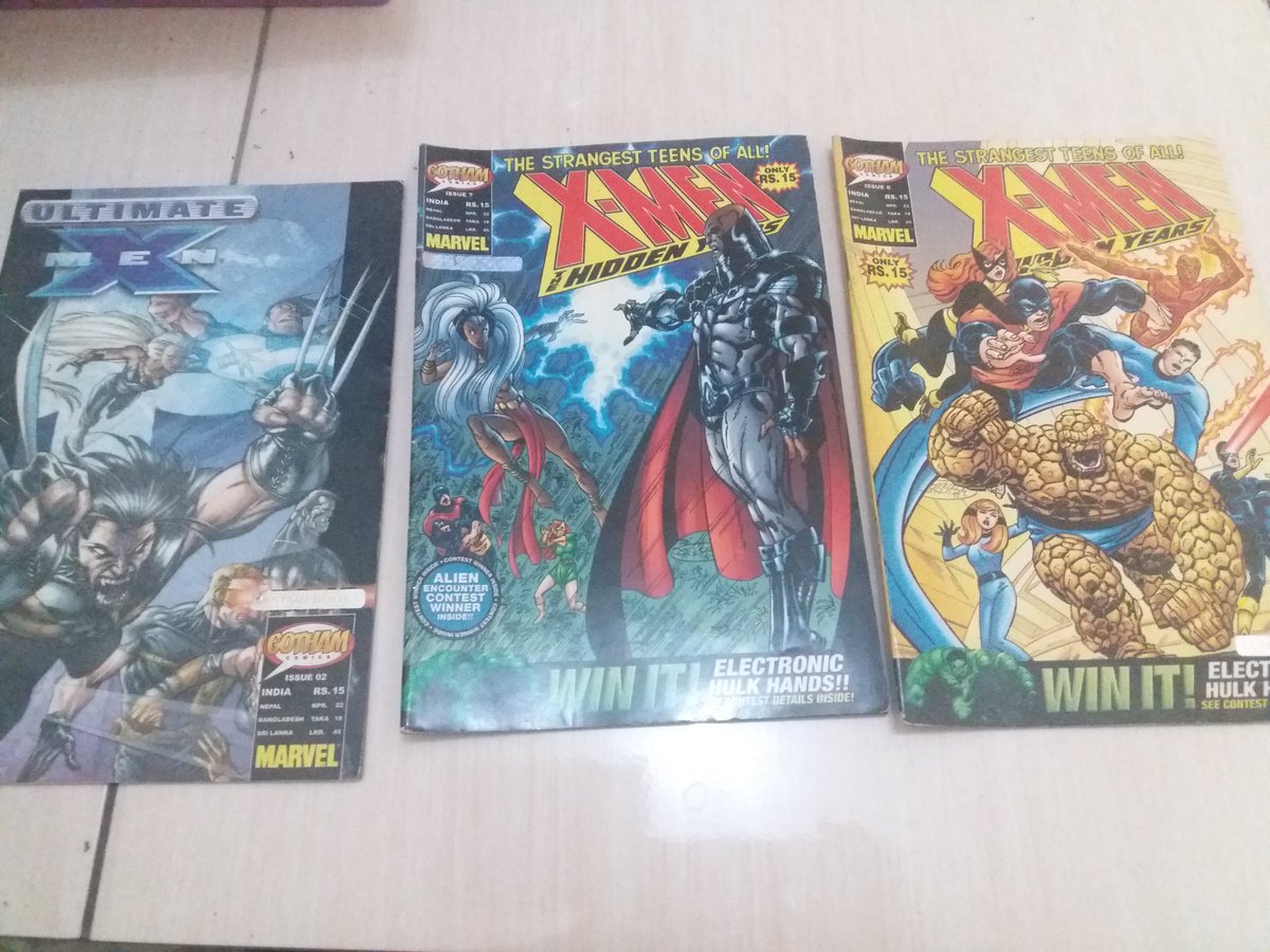 jurugedor's tweet photo. - X-Men
- Spaider-Man

Bahasa inggris

7 buku 125.000 https://t.co/RWxISGQGfm