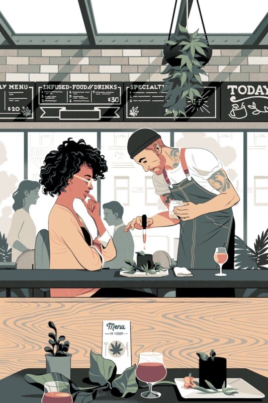 Bruno Mangyoku has created a stunning series of images for the World Cannabis Congress (WCC), held in Canada last month.
Bruno is represented by Handsome Frank.