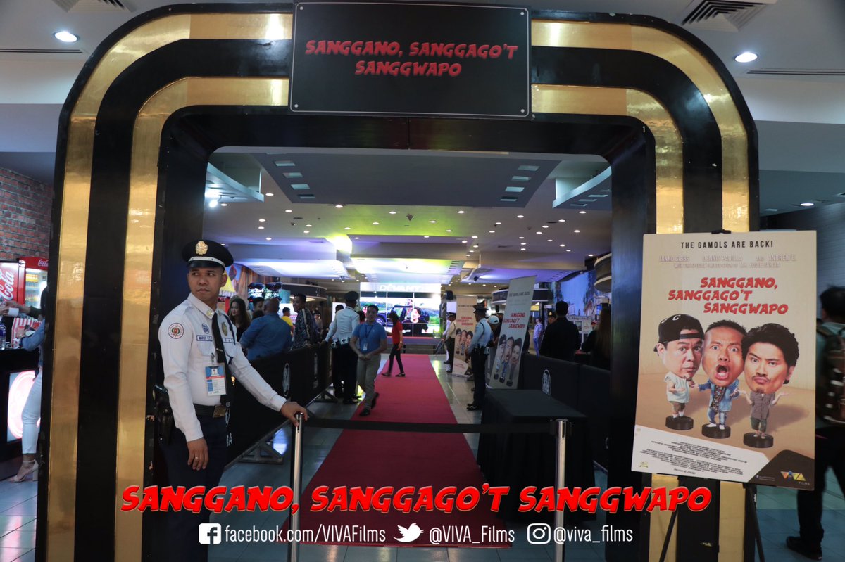 Viva Films On Twitter Catch The Stars Of Sangganosanggagotsanggwapo Here At Their Red Carpet Premiere At Sm Megamall Cinema 1 Check Viva Films Facebook And Instagram Pages For More Updates Sangganosanggagotsanggwapopremiere Https T Co