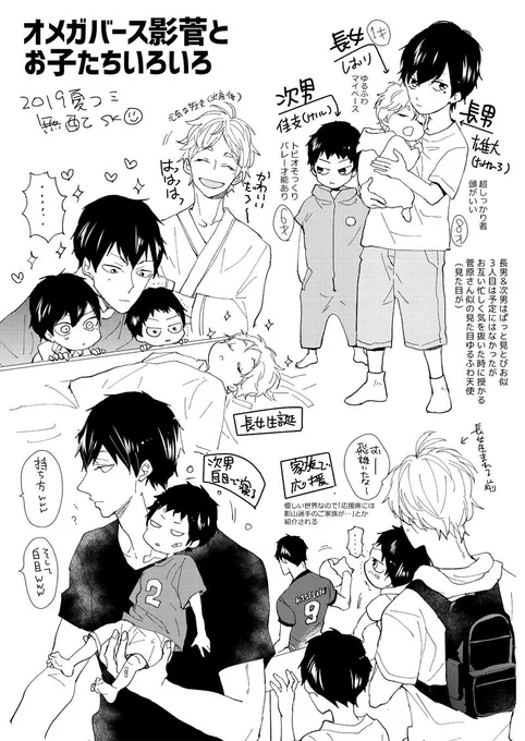 あと閲覧注意なおめがばかげすが【捏造子供あり】
夏コミの無配再録です。お子の設定の一部 