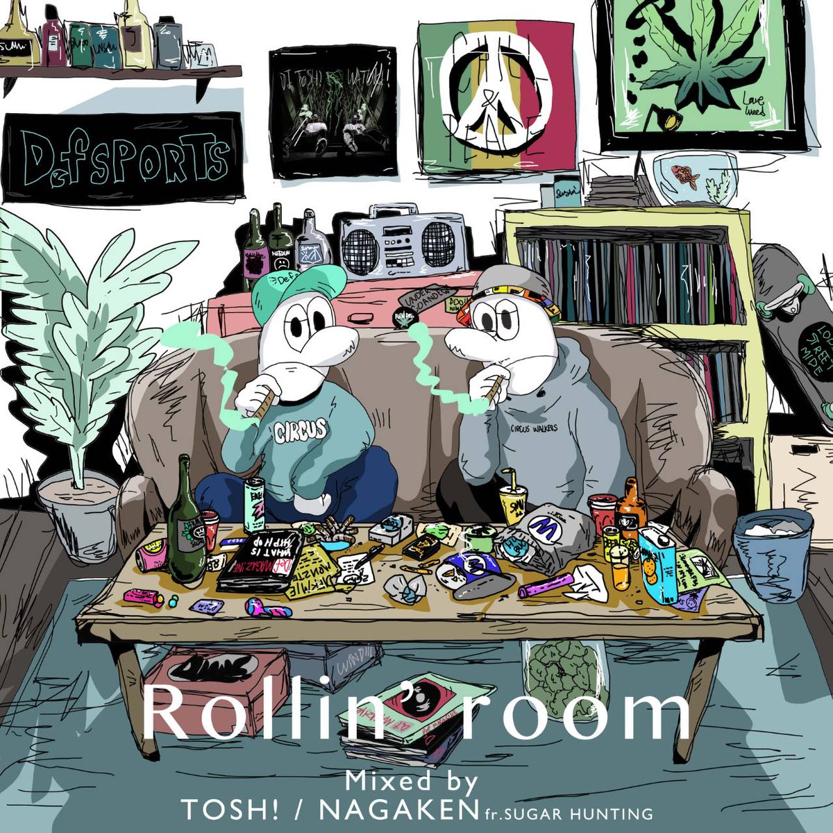 ToshiOnTheBeatz's tweet photo. [ New Mix info ]

🌿🔥09/06 Mix配信開始🔥🌿

" Rollin' room "
Mixed by. TOSH! / NAGAKEN fr SUGAR HUNTING

■ SoundCloud / MixCloud
@Nagaken_SH

#mix #reggae #hiphop #toshi #SUGARHUNTING https://t.co/cLy79oHGA3
