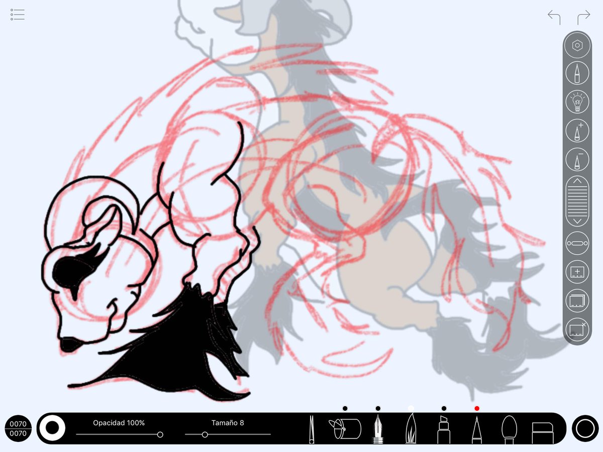 manipadstudio's tweet photo. My animation start to look more cool that I expected (60% / 12 fps / 108 frames)
@AnimationDesk @KdanMobile @manipadstudio 
#animationdesk #animationcell #furryart #furry #furryfandom #animationframe #animationsketch https://t.co/z3fPc2Tigw