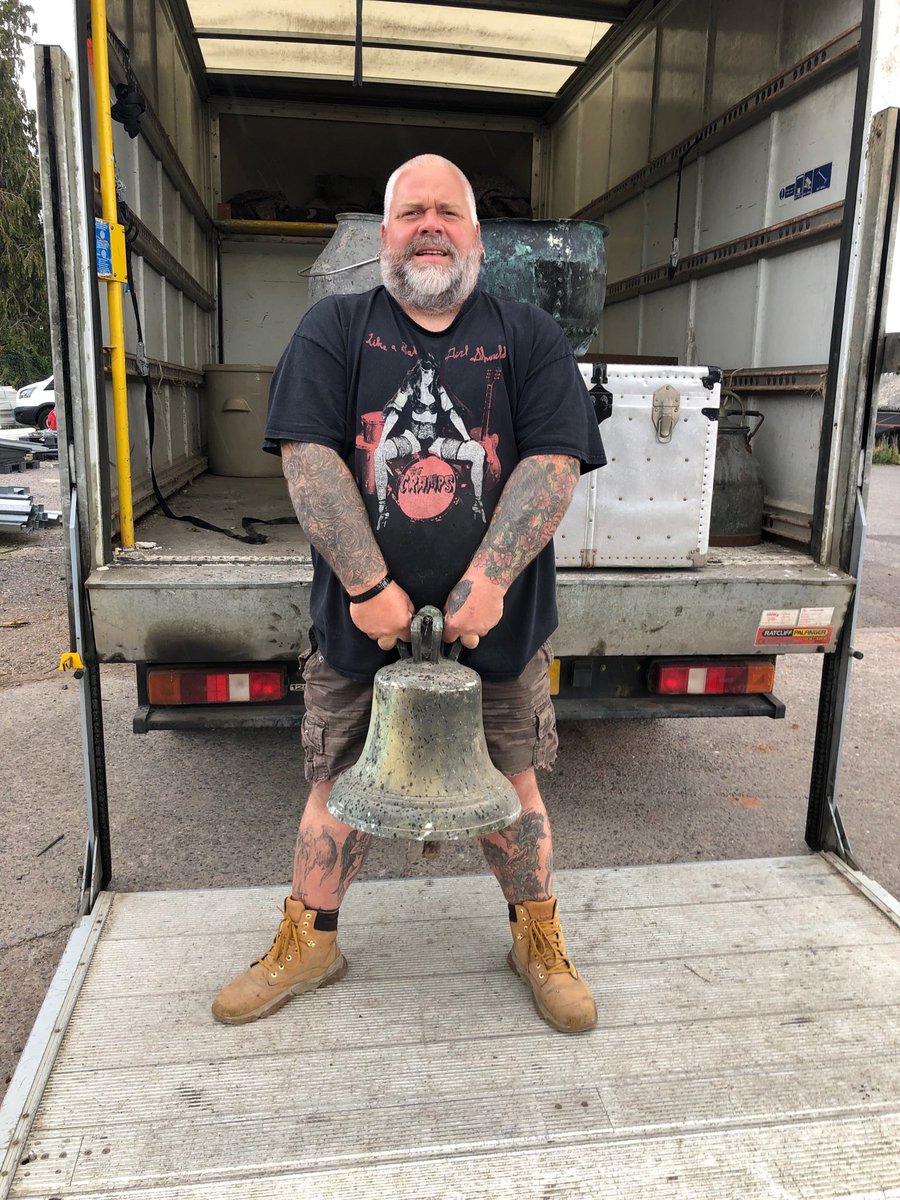 fromerec's tweet image. Lovely Bronze Bell just arrived #Bronze #Antiques #Architectural #Churchbell #Bell #Fromerec