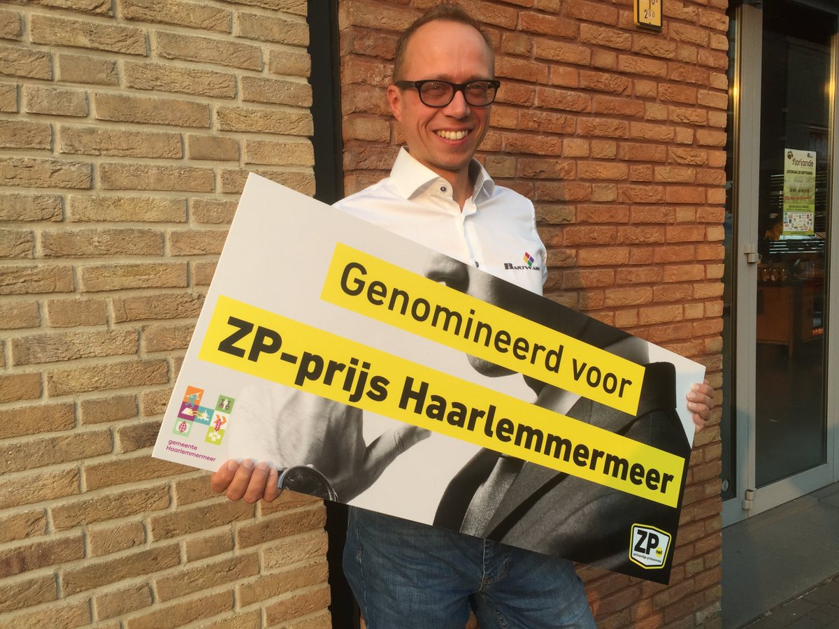 Wint Bart Middeldorp van @Bartware dit jaar de ZP-NET Bizz Award? Wij weten het niet... Kom naar de uitreiking van de ondernemersprijzen op vrijdag 20 september a.s.. Reserveer je ticket via ondernemersprijzen-Haarlemmermeer.nl