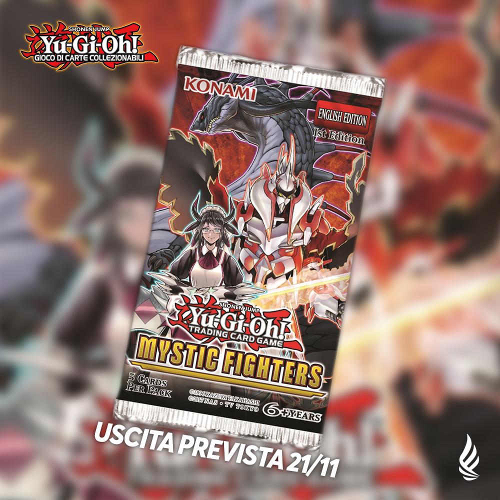 Legacysrl's tweet photo. Nuovo booster per Yu-Gi-Oh! Arriva "Combattenti Mistici", un must per tutti i duellanti.

Il booster è composto solo da Ultra Rare &amp; Rare Super Segrete e porta in dote un deck di grande potenzialità con carte potenti.

Uscita prevista: 21 novembre.

➡ https://t.co/glOXEIYYV4 https://t.co/WVZHCt1LhQ