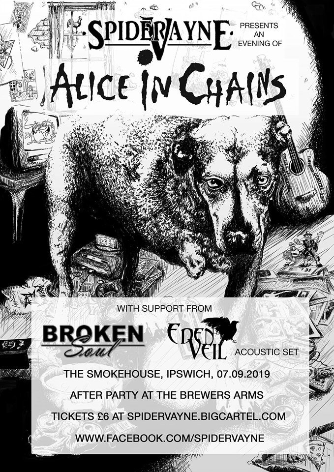 💫COMING UP THIS WEEK💫
THURS - Guy Cry Club launch! With contributions/conversations surrounding mental health, masculinity &amp; sexuality.
SAT - An Evening of Alice in Chains performed by <a href="/VayneSpider/">Spidervayne</a>! Support comes from <a href="/Brokensouluk/">Broken Soul</a>  &amp; <a href="/edenveil/">EDENVEIL</a>.
thesmokehouse.org