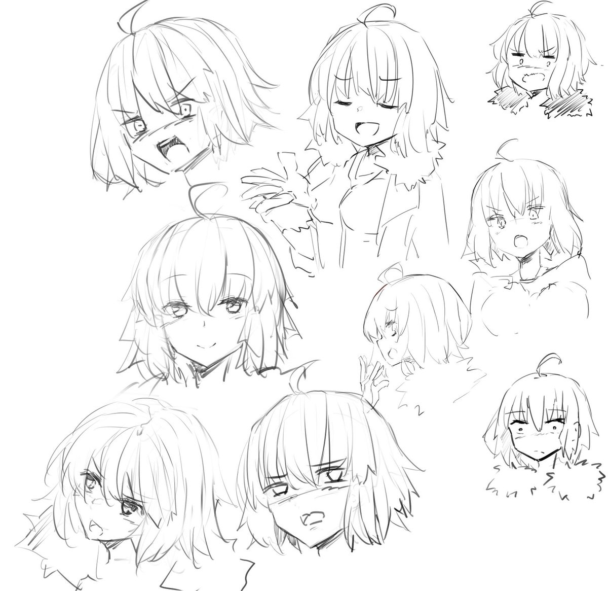無になって落書きしてた 