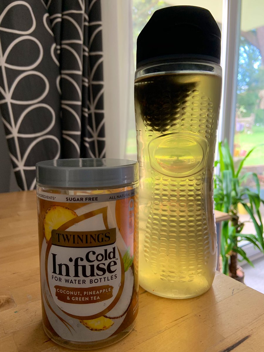 Gingeybites's tweet photo. Not an ad - just delicious. Am trying to cut down on fizzy drinks and am really enjoying these @TwiningsTeaUK #coldinfuse teabags! Have you tried them? https://t.co/D7gURnDash