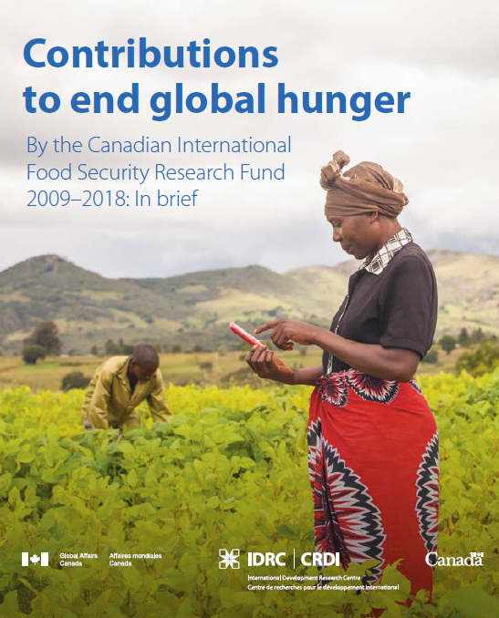 afs_asa's tweet photo. 5/5: Read more about @IDRC_CRDI funded #innovations that have lead to #food and #nutrition #security in our newest publication *summarizing* lessons & results from 10 years of #CIFSRF programming! #AGRF2019 #GrowDigital @rdeplaen @IDRC_AFRIQUE https://t.co/bRKRyIyEq4