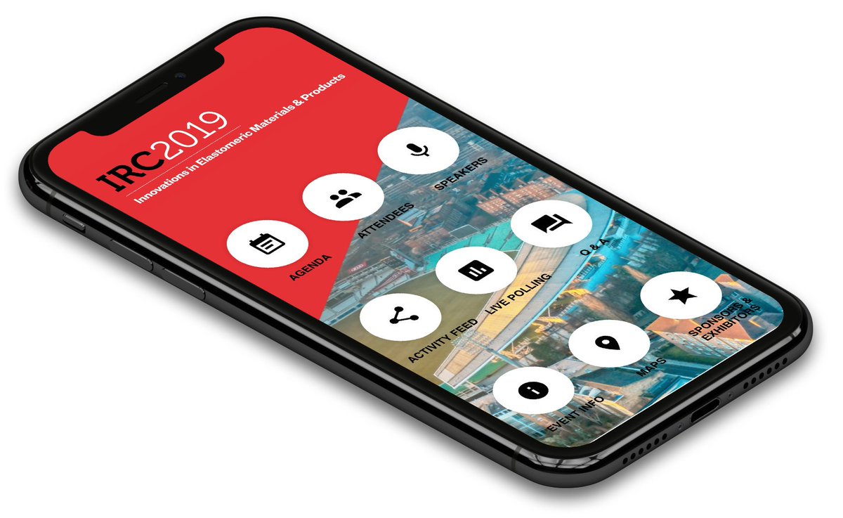 All things rubber will be discussed at #irc2019 in London this week. Download the app from your favourite store – search IOM3 Events in your chosen app store. When downloaded please log in with the email address you used to register for the event. #rubber #materialsscience