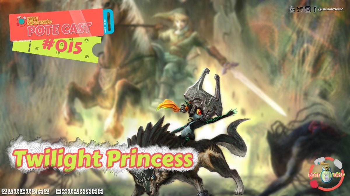 MeuPoteCast's tweet photo. Hoje nós rompemos a barreiras dos universos e encontramos o @lothermus no Twilight Realm

#VemProPote que nosso especial de Zelda está de volta, e vamos contar para vocês um pouco da história e nossas experiências com Twilight Princess

🎧 https://t.co/UYGFlXs1Yj 🎙️ https://t.co/wIArDQ8WnW
