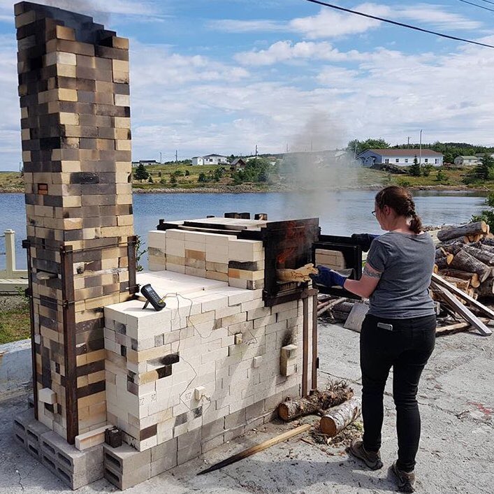 At 7:00pm, right across the street, ceramic artists Jason Holley and Michael Flaherty will give a talk about the wood fire kiln process as the kiln works it’s magic!

#BonavistaBiennale2019 #floe #BringingTheArtsToLife #BobBlumer #JasonHolley #MichaelFlaherty #MyBonavistaBiennale