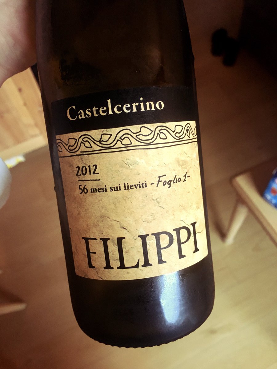 So turns out 52 months of lees ageing is a pretty good thing for Garganega. A lovely rich savoury edge, while keeping the acid and bite. Courtesy of <a href="/filippisoave/">filippi soave</a>