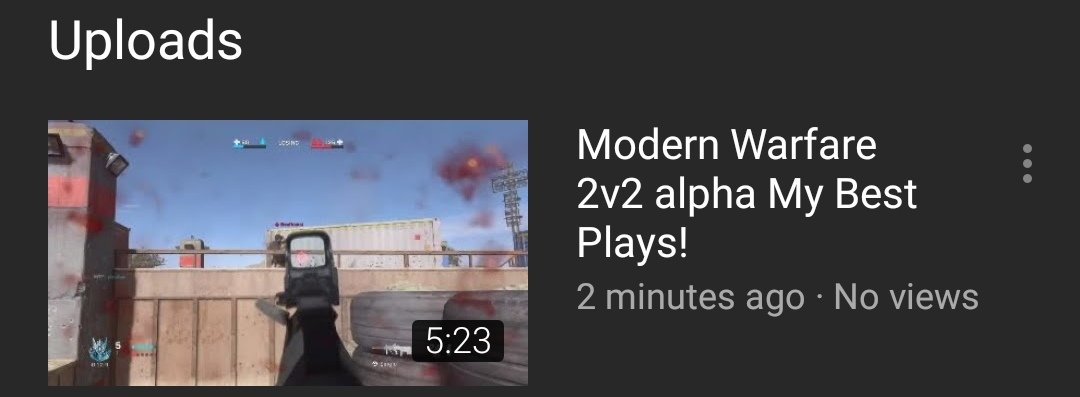 AndGrimes98's tweet photo. https://t.co/xjtNM0EVU8 #CallofDuty #CallofDutyModernWarfare #ModernWarfareAlpha #ModernWarfare #2v2alpha #Scuf #PS4share #PS4 Some of my best clips from the alpha! Waiting on #ModernWarfareBeta https://t.co/5MzurizMXf