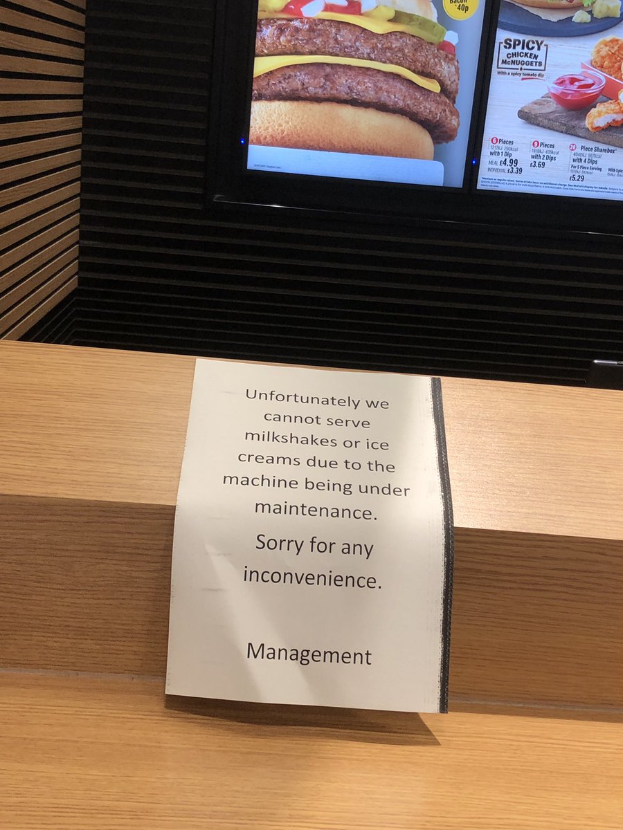 StanyerRob's tweet photo. @ProSyndicate dude the struggle is real...what you got to do to get a milkshake on a hot day!? @McDonalds 🖕🏻 https://t.co/aAtjyjG2uW