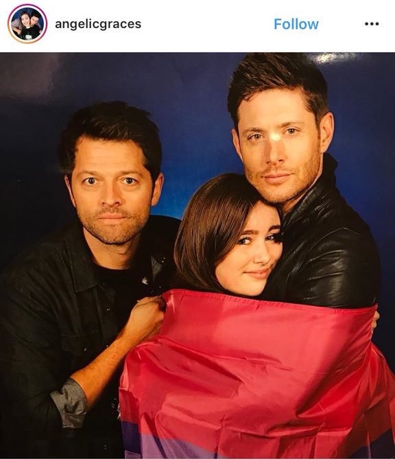 Jensen doesn't have anything against lgbt people. Stop spreading lies about him. He loves us.