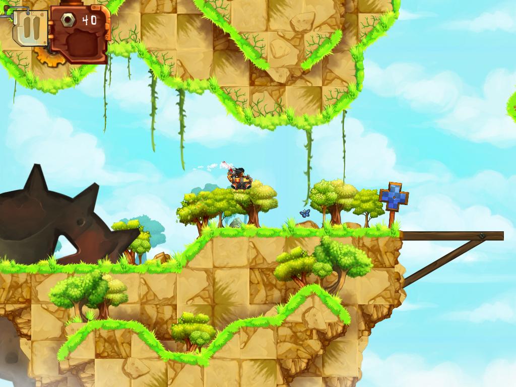 Excalisoft's tweet image. Jack Says: "Pfew just made it through a rough patch, luckily I'm about to hit a checkpoint!"