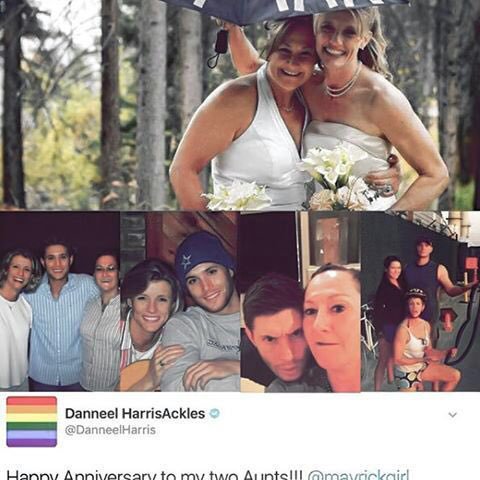 Hell everything aside if Jensen HAD been a homophobe Danneel wouldn't even look at him in the face twice.
