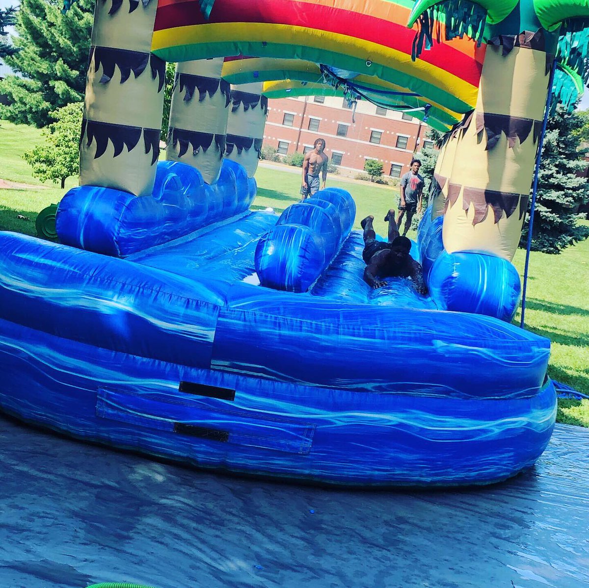 HawkQu's tweet photo. Yesterday ended our First Weeks of Welcome at QU! We started off with the H2O Splash party! Check out some pictures from the Event! https://t.co/P5A5obYeXP