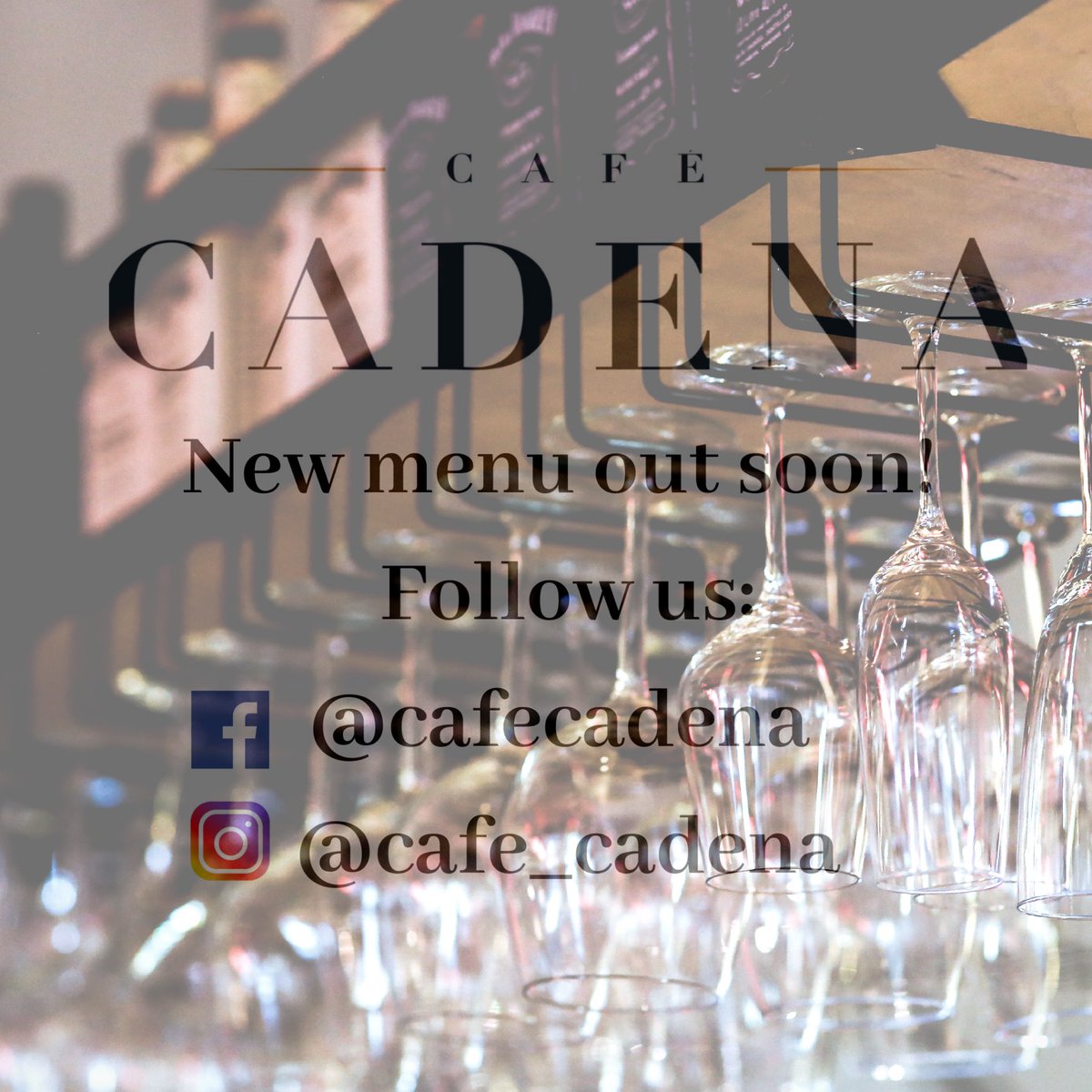 CafeCadena's tweet image. Follow us for details of our upcoming opening dates and to view our delicious menus! All coming very soon! #cafewinebar #restaurant #coffee #winelover #worcester #city