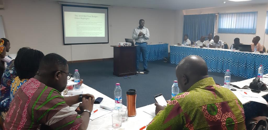 arhrghana's tweet photo. An analysis of the 2019 budget of Ghana, with regard to the health sector was done by the Programmes Manager of @arhrghana, Nii Sarpei. Participants were shown the gaps in budget with regard to the health sector and urged to advocate for an effective budget for the health sector https://t.co/9S54ukUt9V