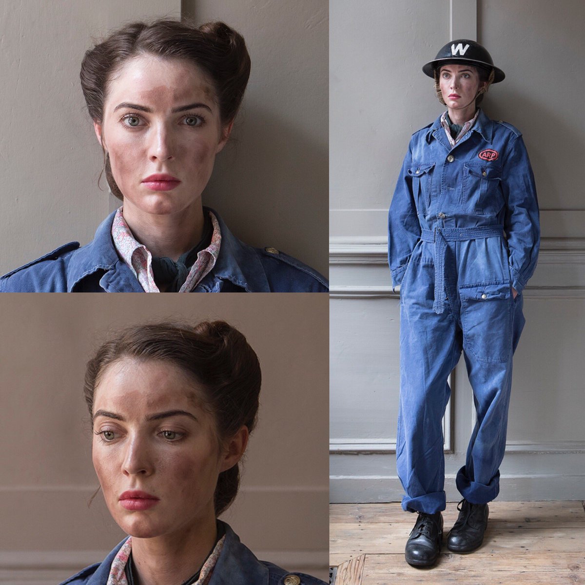 GREAT work here from @tiffanyrcharles and @jeff_cottenden from their shoot last month #morellobookingsbooking #blitz #secondworldwar #periodphotoshoot 
#morellobookings #teammorello #agencylife #modellingagency #models  #morellomodels #photoshoot #stills