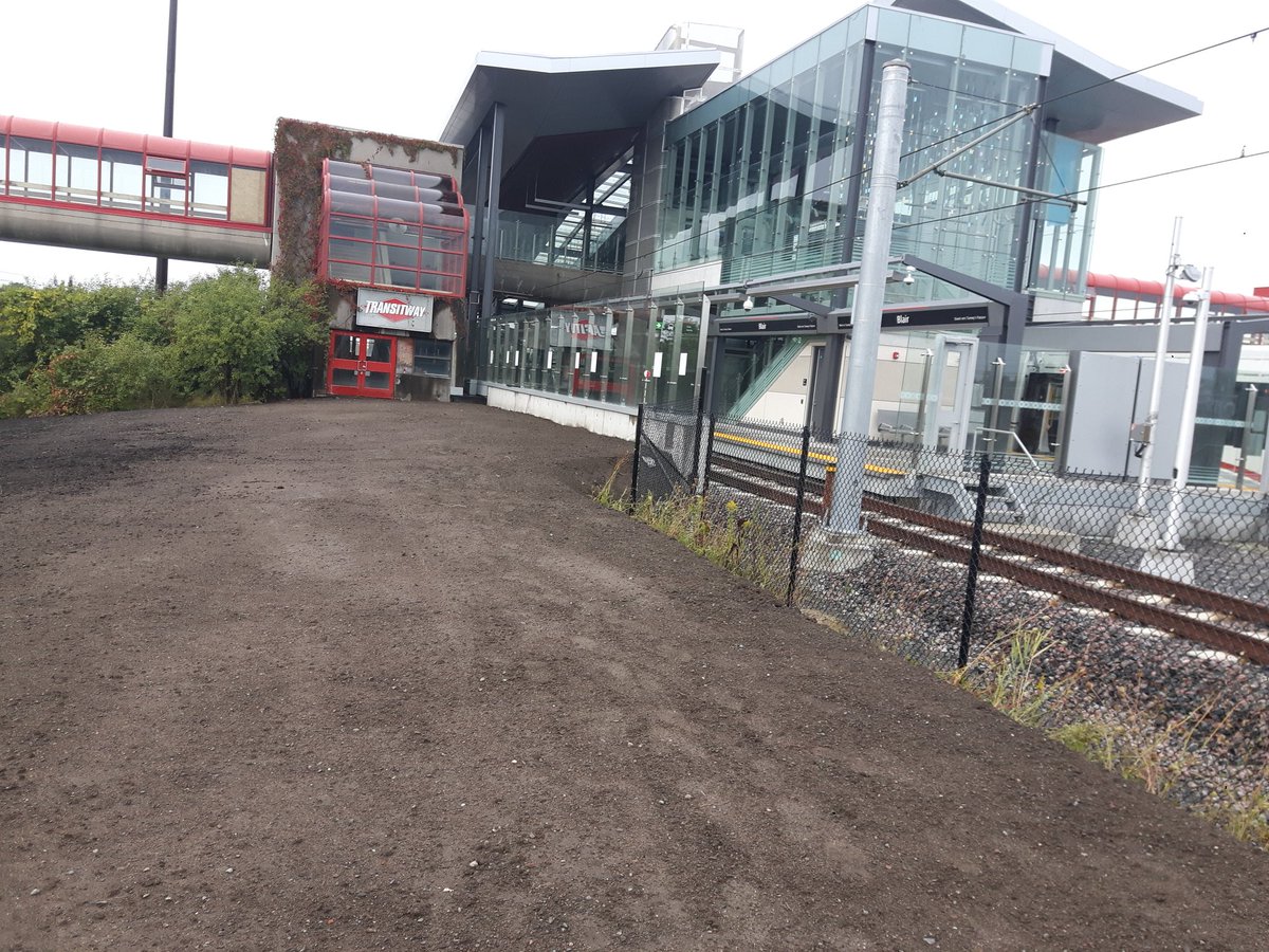 ecoturfottawa's tweet photo. @ecoturfottawa would like to wish you a happy holiday monday.  Our teams are out completing some OLRT  hydroseeding.  

#ecoturf 
#longweekend
#Ottawa https://t.co/HVxoF5JVG2