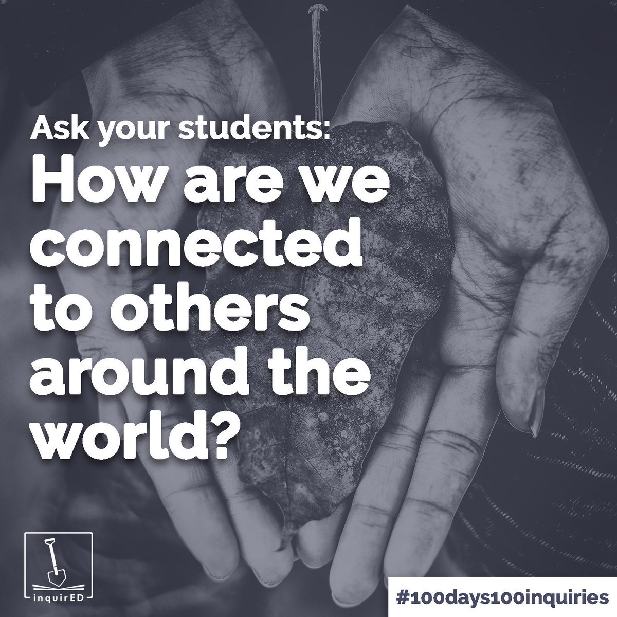 'How are we connected to others around the world?' 

(This inquiry Question is for K-2, connected to C3 Framework) 
@C3Teachers #inquirymindset #inquiryjourney #shifttoinquiry