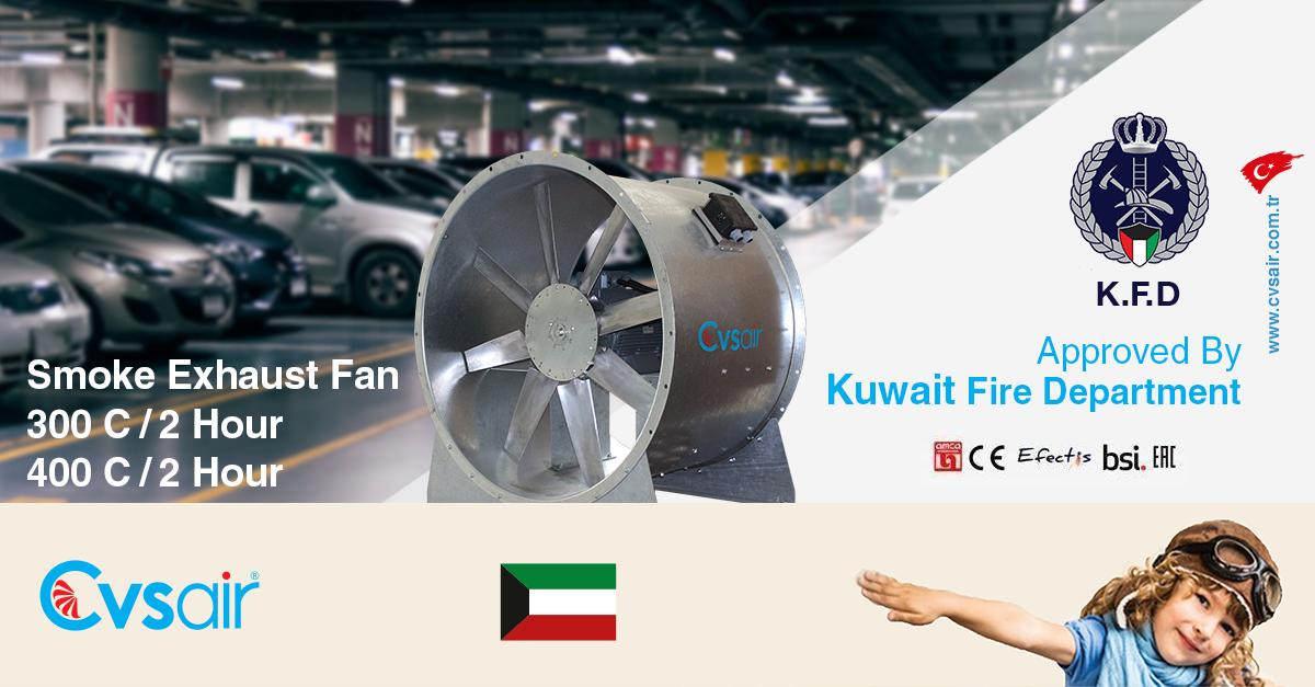 cvsair's tweet photo. 👉Yurt dışı aktivitelerini arttıran #Cvsair ,  40 ülke de yaptığı başarılı işleri, 2019 hedefleri doğrultusunda #Kuveyt 🇰🇼pazarına da taşımak için, Kuveyt yangın departmanından onay alarak sertifikalı duman tahliye fanlarını Kuveyt 🇰🇼 ülke pazarında satmaya hak kazanmıştır. #hvac https://t.co/9KH1xlXYfs