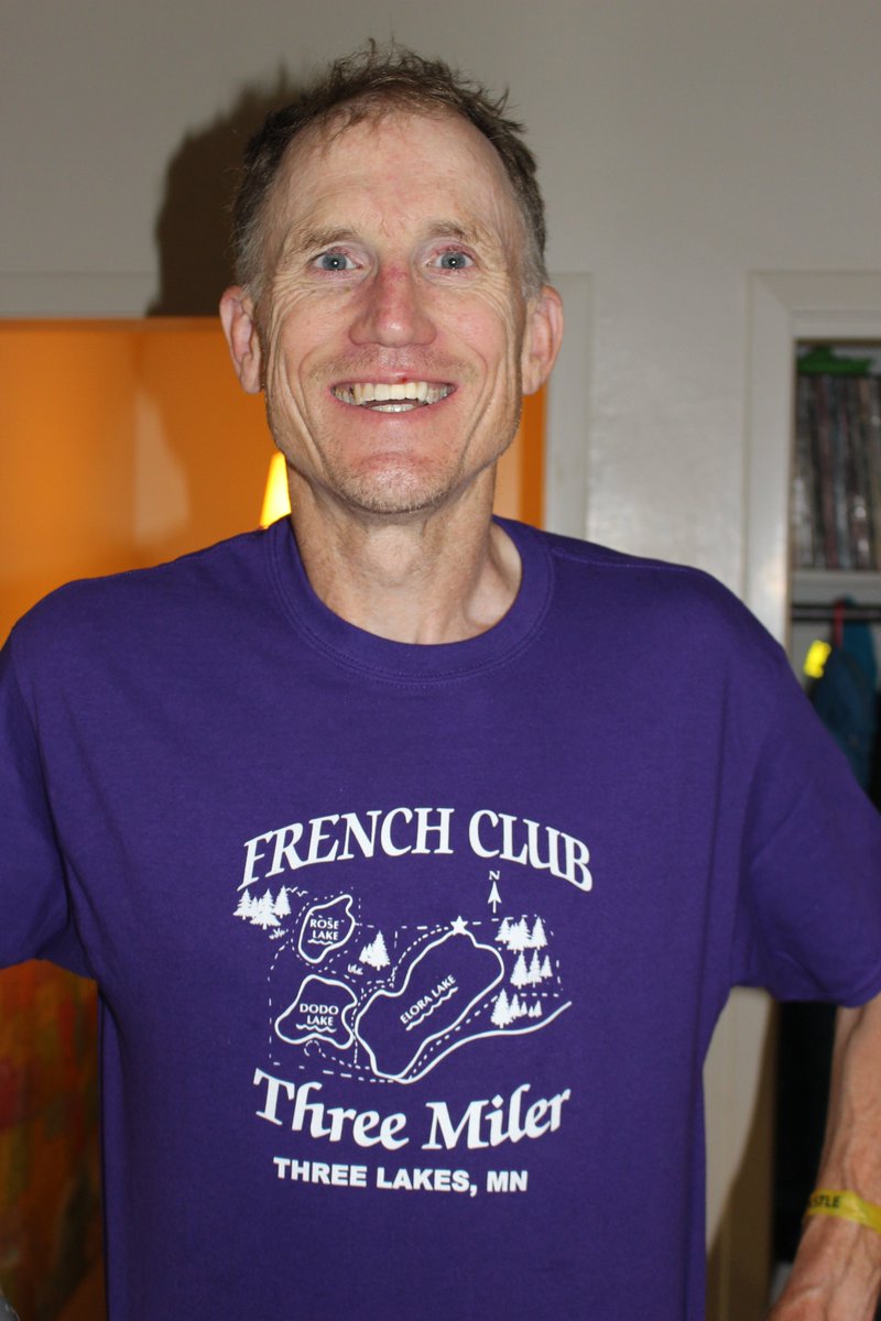 AustinJarrow's tweet image. Shirt of the day: 2019 French Club 3-Miler

#shirtoftheday #runwiththebest