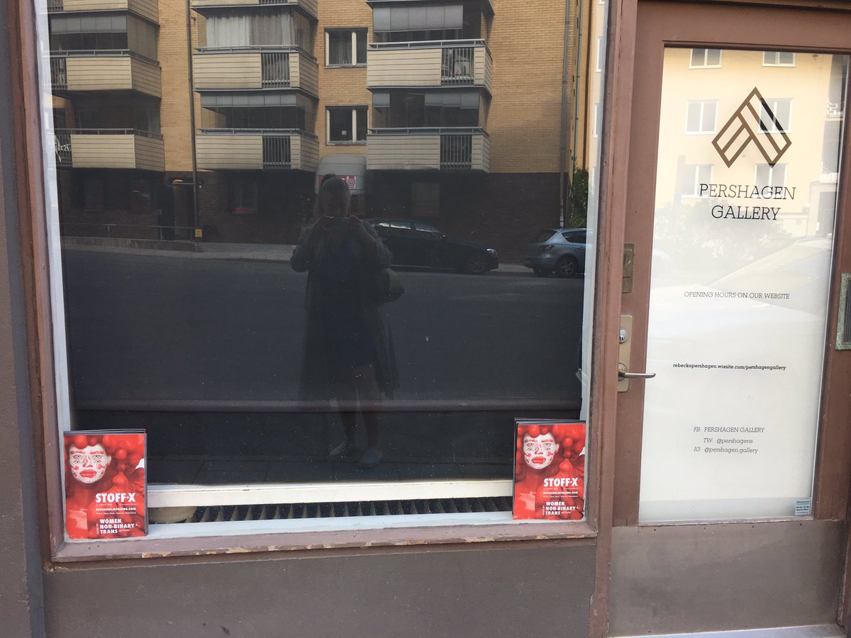 pershagens's tweet photo. Monday = INSTALLATION DAY!
Just now we got all the programs and promo material delivered to the gallery, and in a few hours we’ll start installing the @stoffholm exhibition with the participating artists!
#STOFFX - #IWASHER / #ARTIS
OPENING HERE ON WEDNESDAY 18.00! https://t.co/U9TwLwcfag