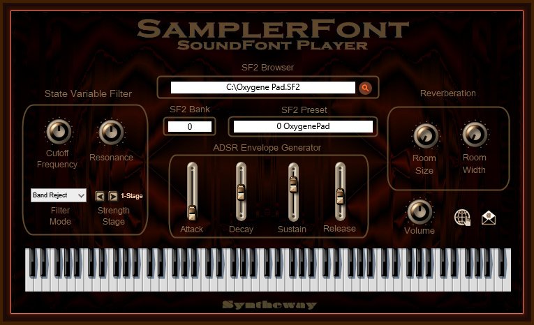 SoundFontPlayer's tweet photo. #SamplerFont is a flexible sampler instrument to play SoundFont files in .sf2 format (v2.04 compliant) with an optimized #SoundFontPlayer engine and integrated filters, envelope generator and reverb. #VST / #VST3 64 bit #Windows #AudioUnit #macOS
https://t.co/Uuda2arE43 https://t.co/eUeljTw1wF