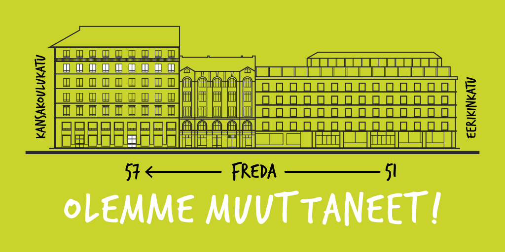 RecoFinland's tweet photo. Teimme korttelinsisäisen muuttoliikkeen Kampissa. Palvelemme sinua tästä päivästä alkaen Fredan ja Kansakoulukadun kulmassa. Tapaamisiin uusissa tiloissa!
#recoteams https://t.co/7hvLyl46kx