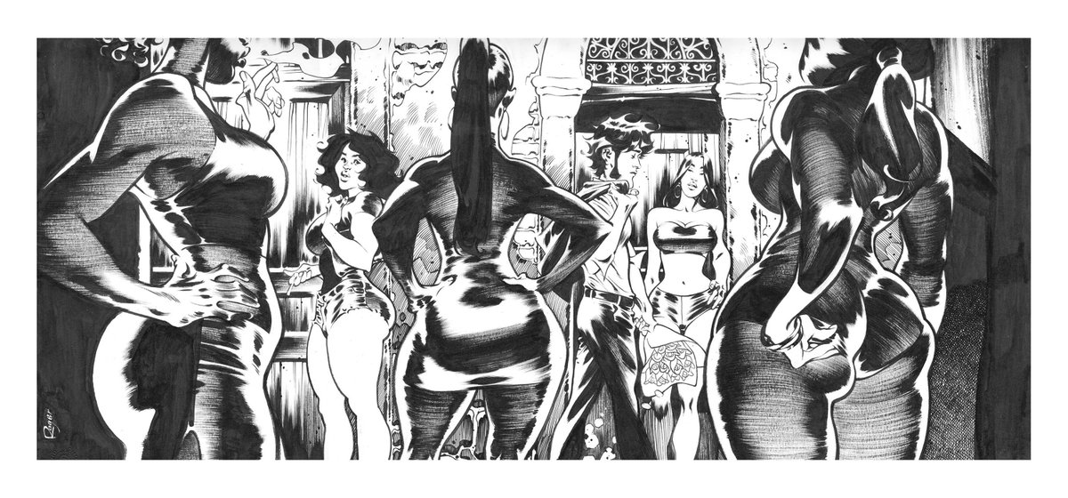 Marc_Deering's tweet image. By @Roger_Comics #stunning #drybrush #DAMN