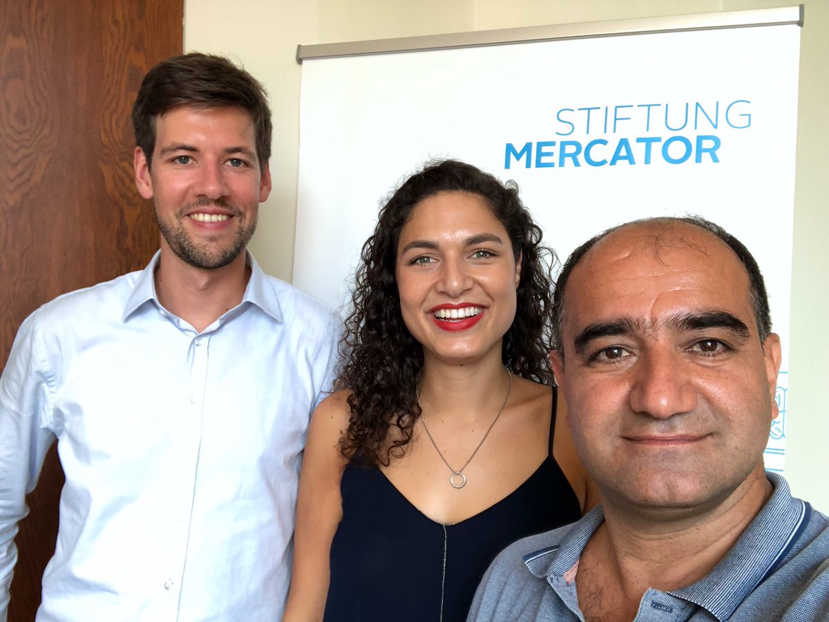 Habe @MercatorDE Istanbul besucht und den neuen Büroleiter @jannes_tessmann zur Ernennung gratuliert und dem tollen Team Istanbul mit @dilaragokdemir meine herzlichen Glückwünsche überbracht. Danke für die wichtige Arbeit vor Ort 🍀