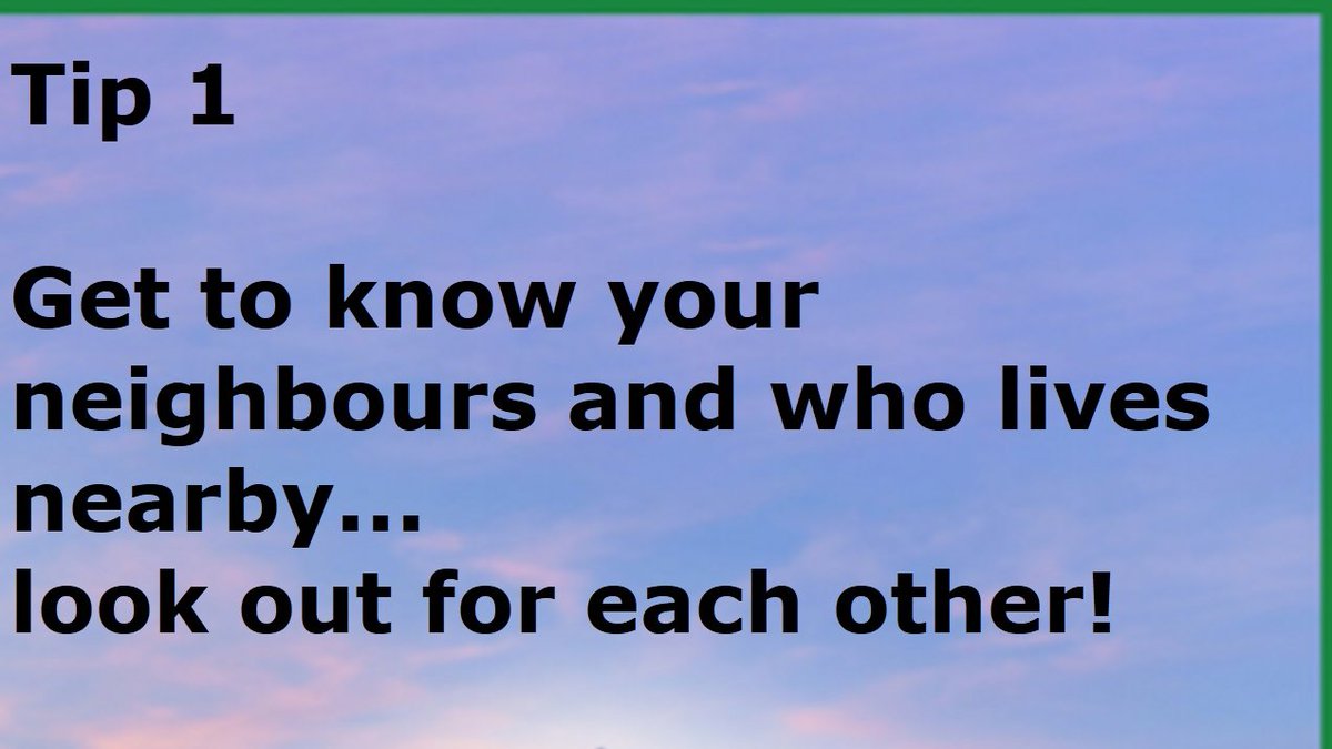 FloreyNHW's tweet photo. SECURE SEPTEMBER - Tip of the day

#SecureSeptember  #takecareofyourself #Neighbours https://t.co/wJrM5I3vOJ
