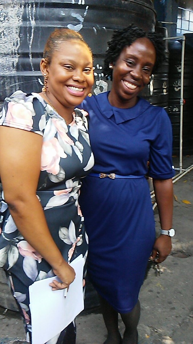 Ms Chaffatte and Ms Thomas our Science and Cosmetology teachers.