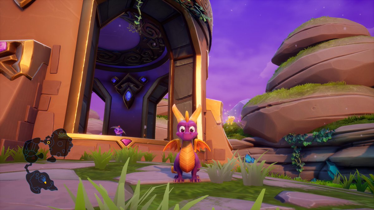 Sarayelmundo's tweet image. Empezando #Spyro2 #PS4share